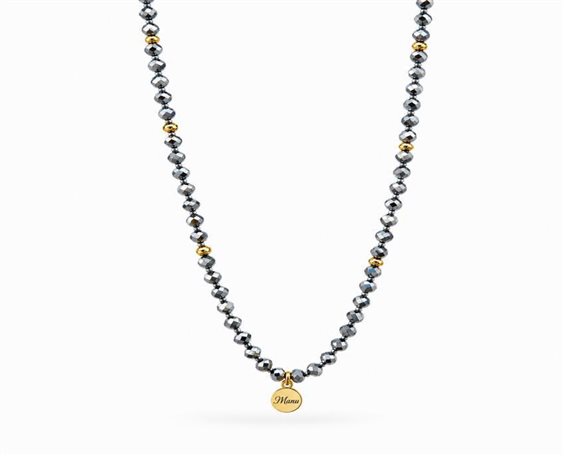 Collana Manu Bracelets and More Donna Lumina in Acciaio Cristallo KR12G-AR - KR12G-AR